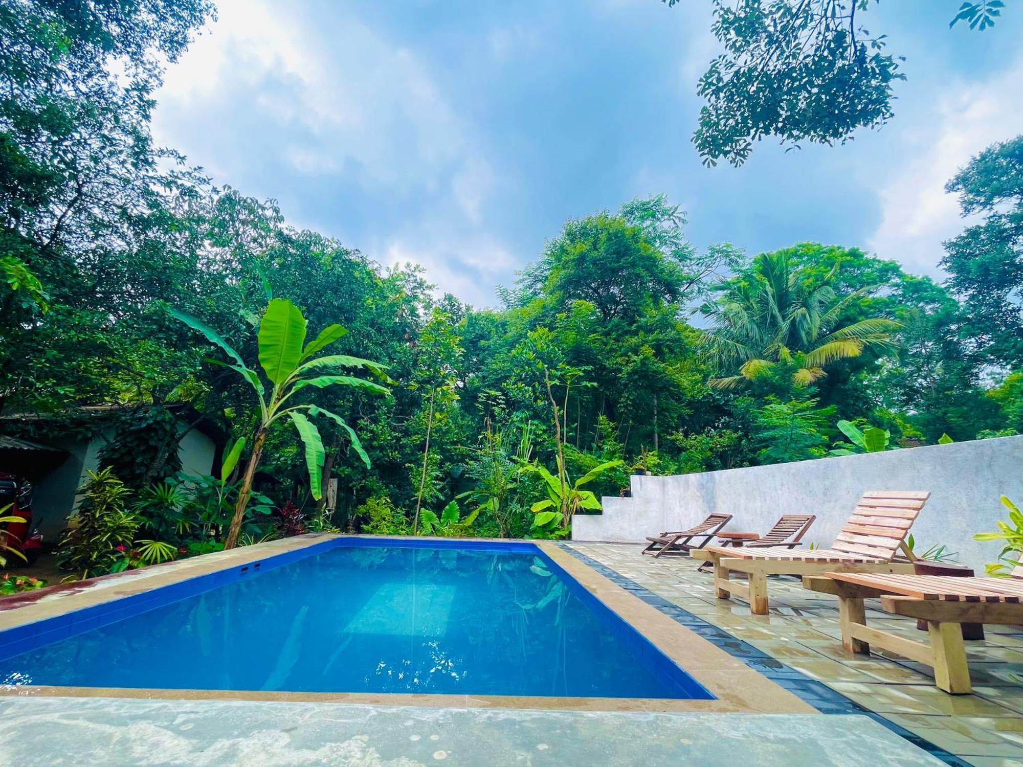 Gangadiya Lodge Sigiriya Bagian luar foto