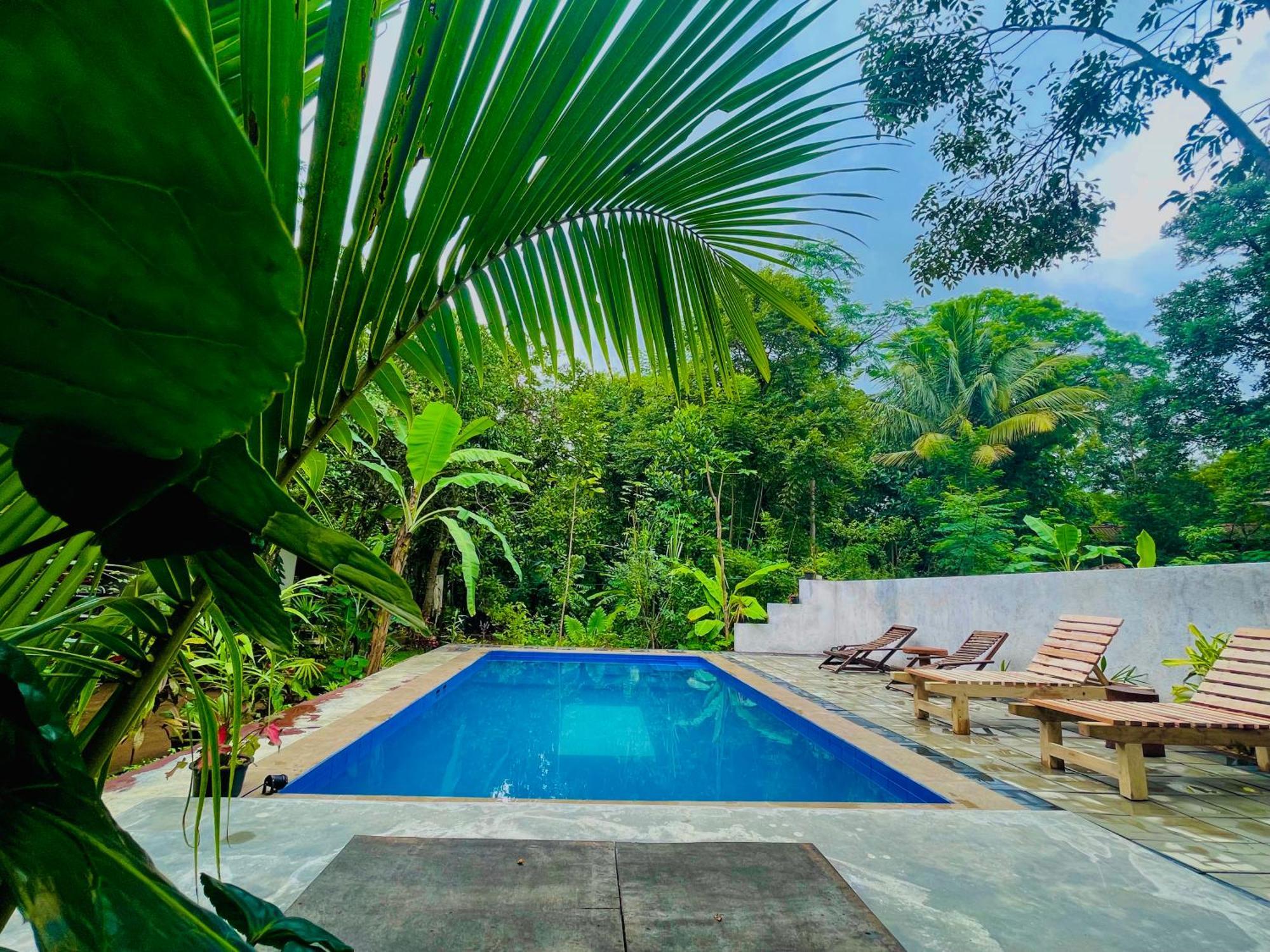 Gangadiya Lodge Sigiriya Bagian luar foto