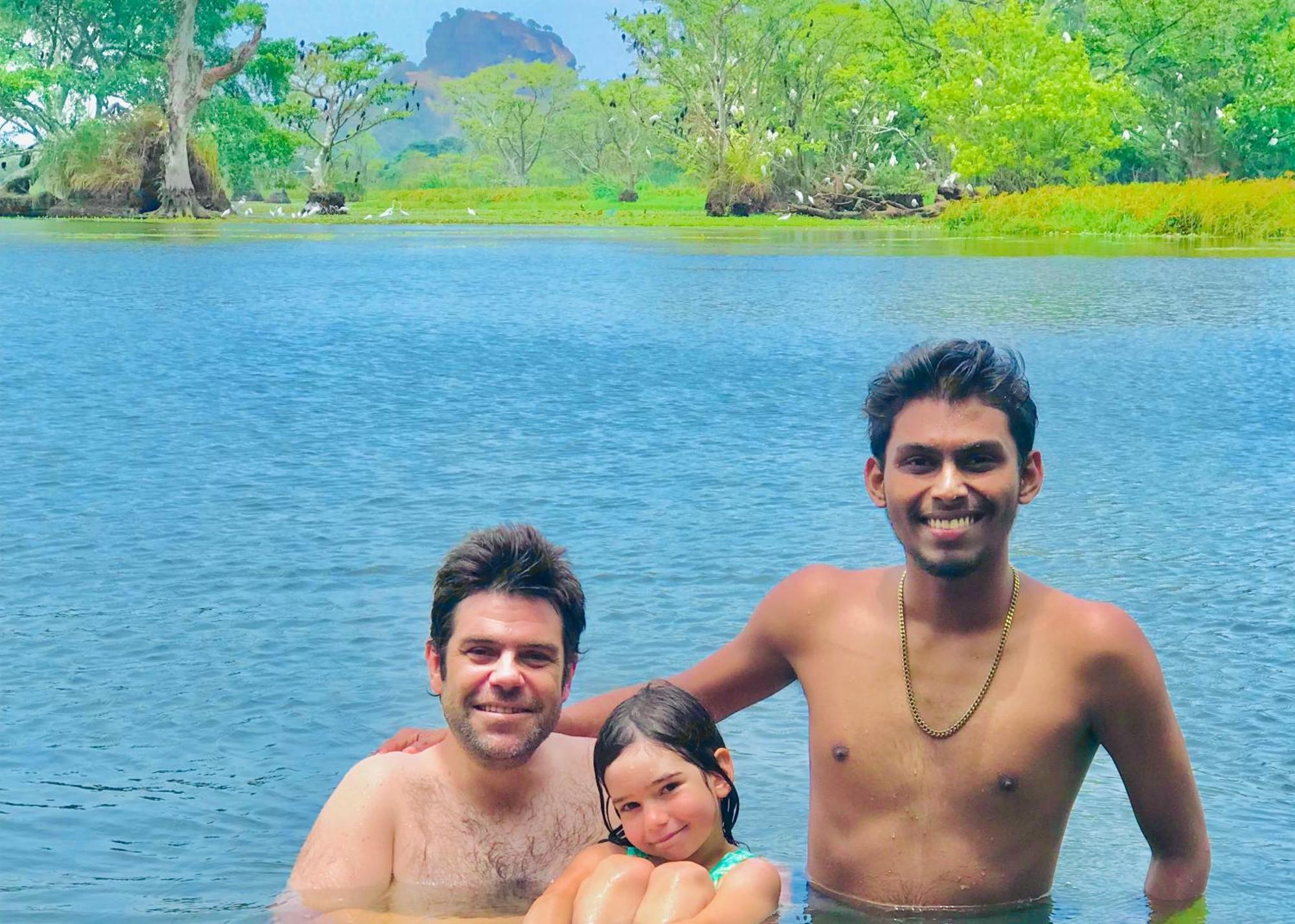 Gangadiya Lodge Sigiriya Bagian luar foto