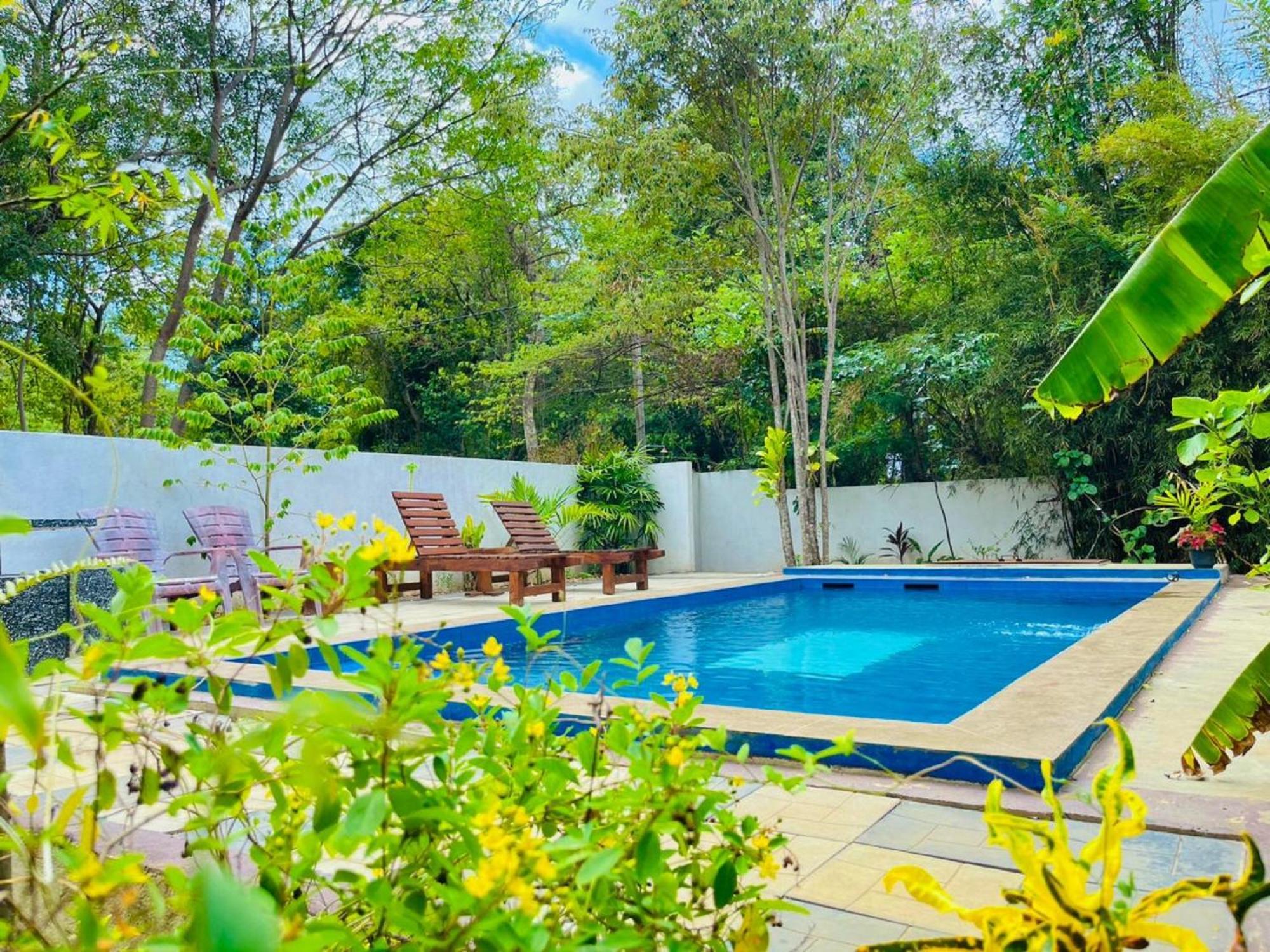 Gangadiya Lodge Sigiriya Bagian luar foto